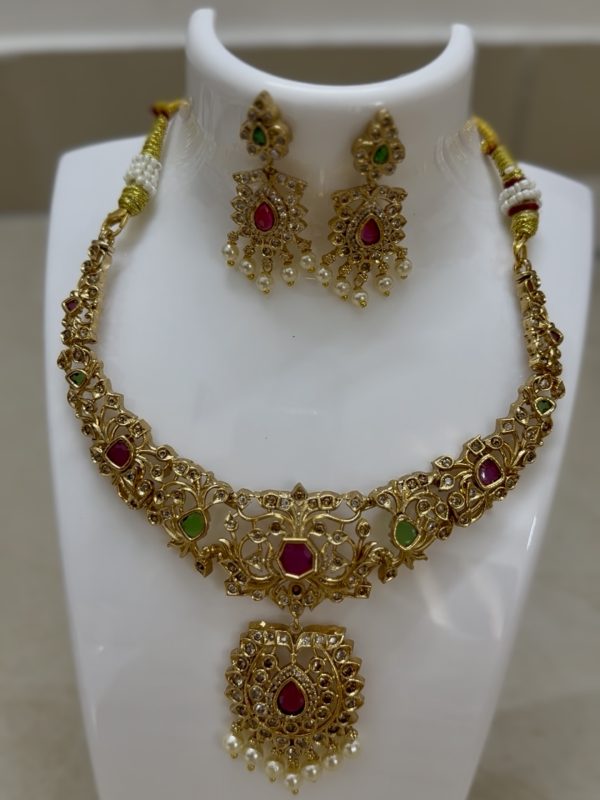 Pink Bridal Jewellery